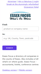 Mobile Screenshot of essex-focus.co.uk